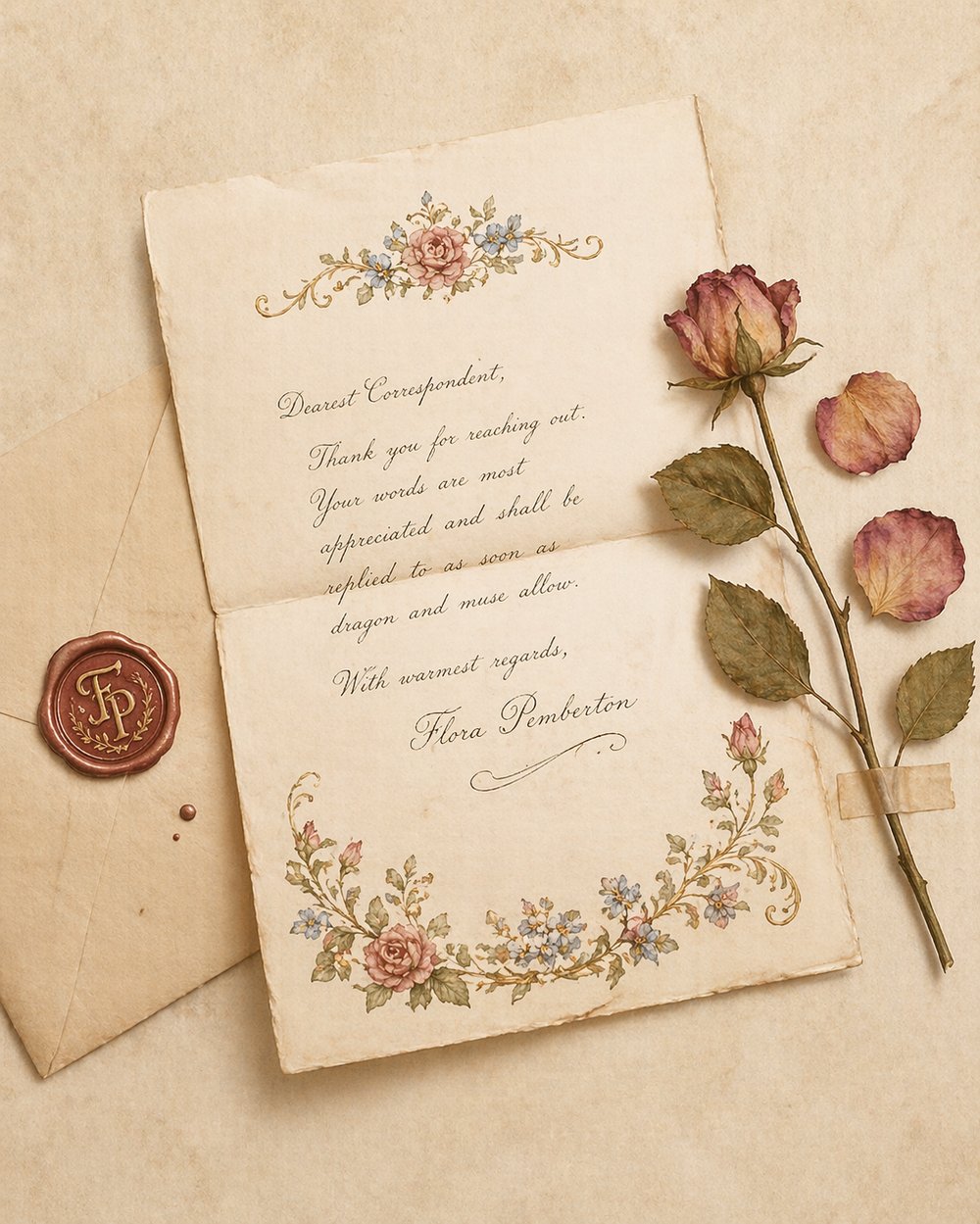 A letter from Flora